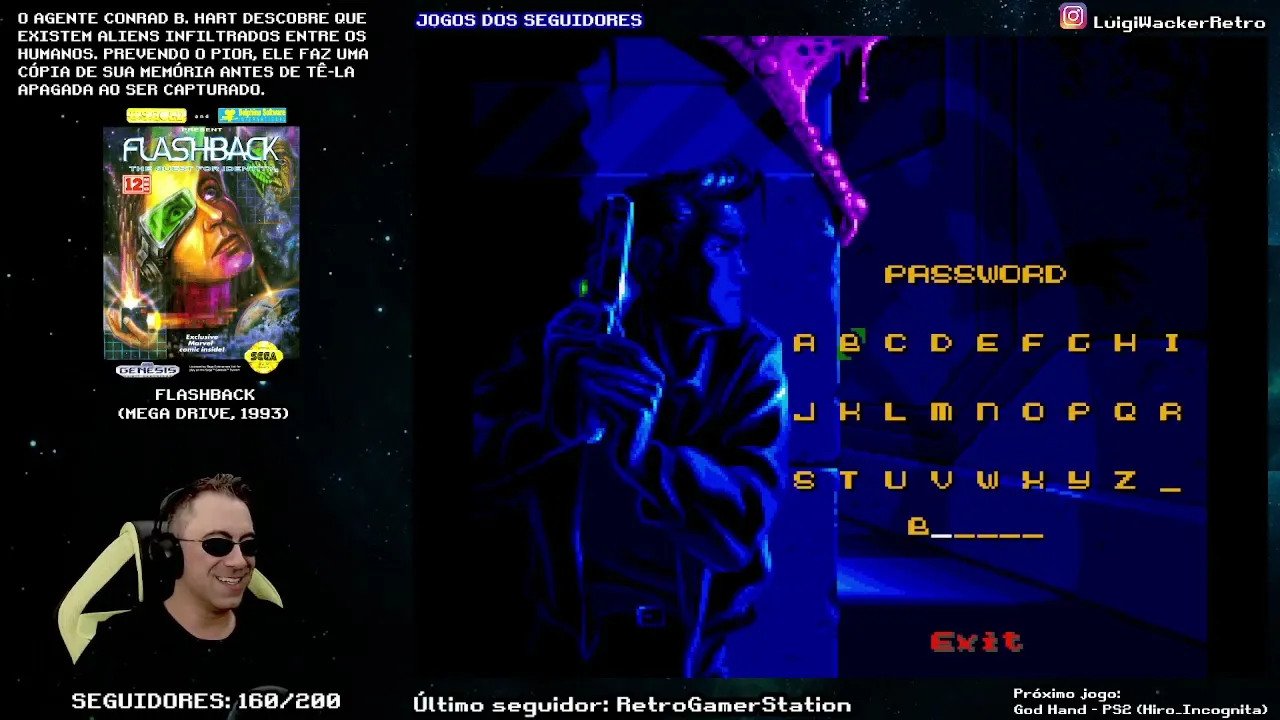 Flashback (Mega Drive) - 6° Dia (Jogos dos Seguidores)