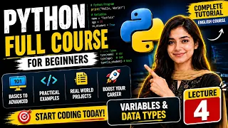 Python Full Course for Beginners Lecture 4 Variables and Basic Data Types