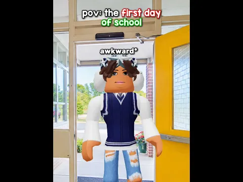 THE FIRST DAY OF SCHOOL.. 💀 || #roblox #mm2 #robloxedit #murdermystry2 #murdermystery2