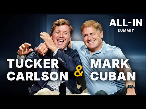 How to Save America: Mark Cuban and Tucker Carlson Debate 🔥 | All-In Summit 2025