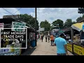 WORLDS LARGEST FLEA MARKET First Monday Trade Days Canton TX 4K Walking Tour