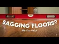 Sagging Floors Correcting Overspanned Basement Beams Insta-Footing