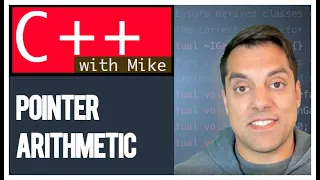 Pointer Arithmetic Array Offsets and exposing how brackets dereference Modern Cpp Series Ep 26