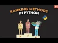 How to Rank Your Data In Python Pandas Part 1