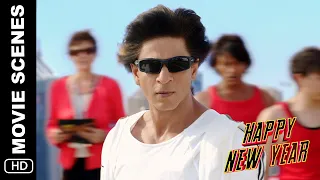 Download Charlie's Kung Fu Power | Happy New Year Scenes | Shah Rukh Khan, Deepika Padukone MP3