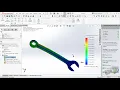 SolidWorks Simulation tutorial for beginners 1