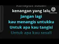 Download Lagu KARAOKE -- JANGAN LAGI KAU MENANGIS UNTUKKU--   Rano Karno \u0026 Nella Regar--(Original music)