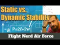 www flightnerdairforce com Static vs Dynamic Stability in Aircraft Design