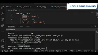 3 Handling Key-Value Errors in Python Dictionaries