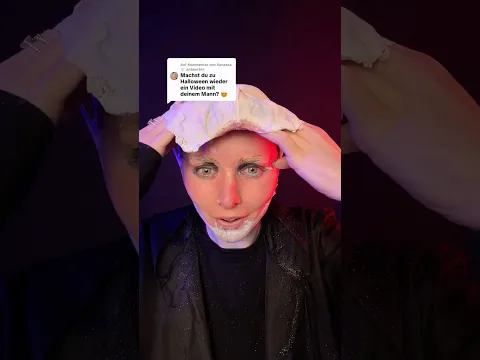 Macht Paula dieses Jahr wieder einen Halloween Look mit ihrem MANN? 😳👻