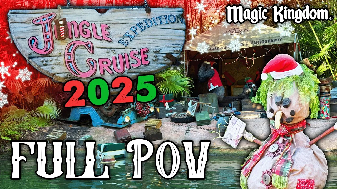 Jingle Cruise 2025 at Magic Kingdom