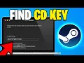 How To Easily Find CD Key On Steam Find Steam Product Key