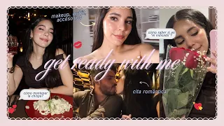 GRWM para una cita romántica + vlog 💋🍷 … (cómo saber si es el indicado, mantener la chispa, etc)