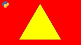 Draw a Triangle Python Turtle tutorial