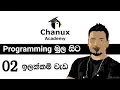 Sinhala Programming Basics lesson 02