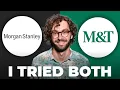 Morgan Stanley vs M T Bank Which is Better