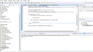 JAVA how to count letters numbers space and others