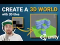 Create a 3D world in 60 seconds with Unity - 3D Tilemap Tutorial