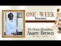 Lagu One-Week  Observance of Late Dr. Dora Otaabea Asare-Brown.