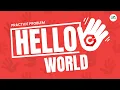 C Hello World School Practice Problem GeeksforGeeks