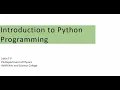 Lecture02 Computational Physics Starting with python Data types Operators Operator precedence