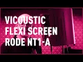 Download Lagu Vicoustic Flexi Screen Ultra MKII en Røde NT1-A | Bax Music