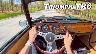 Driving The 1976 Triumph TR6 - Passion Over Profit POV Binaural