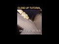 CLOSE-UP TUTORIAL Ventilate Hair Using Single Knots Method