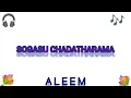 Sogasu chadatharama song # Aleem technology 
