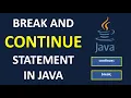 Break and Continue Statement in Java Java Tutorial for Beginners Control Flow Statements in Java