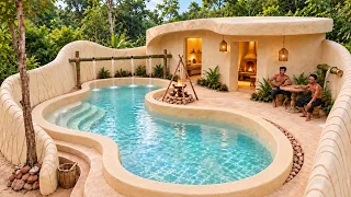 I Built a Dream Luxury Villa With Private Pools in the Jungle Real Life