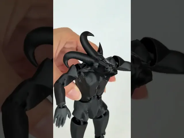 Articulated Baphomet Figure – Goat Demon Fantasy video thumbnail