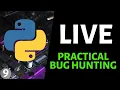 Live Practical Bug Bounty Hunting Recon Python and Q A