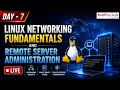 Linux Networking Basics to Advanced Real Production Troubleshooting Scenarios Live Q A Red9SysTech