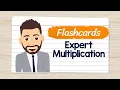 Multiplication Flashcards Expert Elementary Math with Mr J