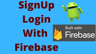Register and Login Page Firebase With Custom Fields Java Android Studio Tutorial Beginners