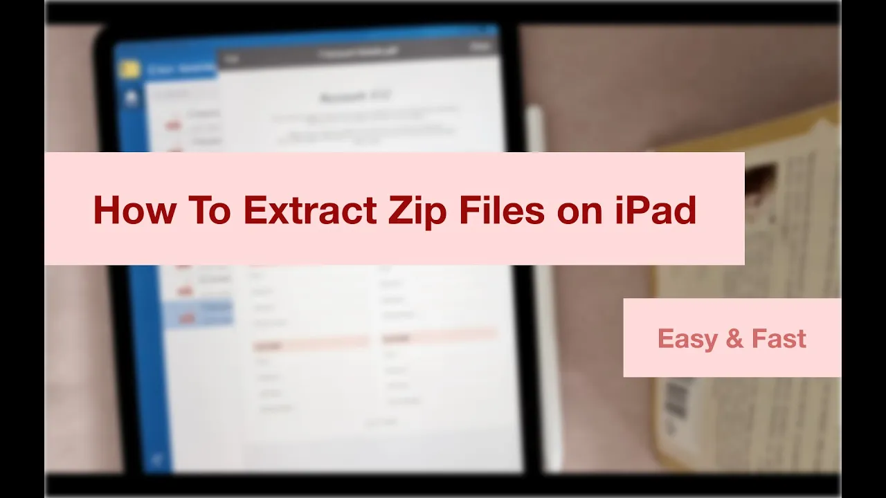 Unzipping Files on iPad | File Extensions Explained | Holly Pixels. 