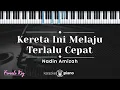 Download Lagu Kereta Ini Melaju Terlalu Cepat - Nadin Amizah (KARAOKE PIANO - FEMALE KEY)