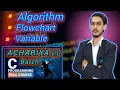 Achariya V O C language Course Variable Algorithm Flowchart Tutorial