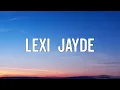 Lexi Jayde - self sabotage (Lyrics Video)