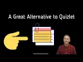 A Great Alternative to Quizlet