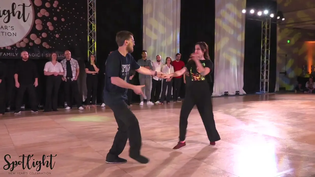 Spotlight New Year's Celebration 2024/2025 Advanced Strictly Swing Ariel Schwartz & Jaimee Silber
