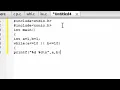 How to use two variable in one while loop in hindi and english while loop me do variable use karna