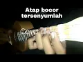 Atap bocor. Tersenyumlah cover ukulele