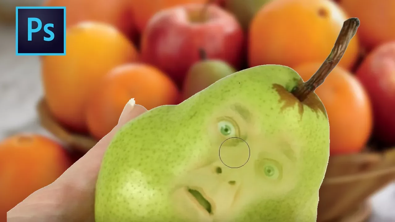 How to make fruit faces in photoshop