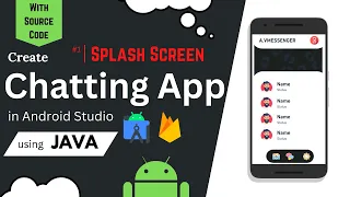 Chat Application Making Splash Screen in Android Studio With source code Chat app