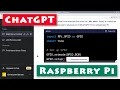 Using ChatGPT to write Raspberry Pi Python code