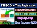 TGPSC OTR Registration 2026 Full Process in Telugu TSPSC One Time Registration Step-by-Step