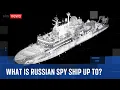What is a Russian spy ship doing off the coast of Scotland?