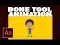 Learn Adobe Animate Tutorial 23 - How to use Bone Tool in Adobe Animate Animation with Bone Tool